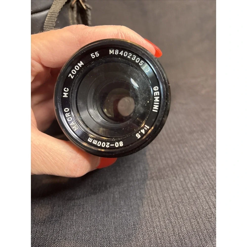 Gemini 80-200mm f/4.5 Macro Zoom Lens Pentax K Mount 55mm MC M840230513